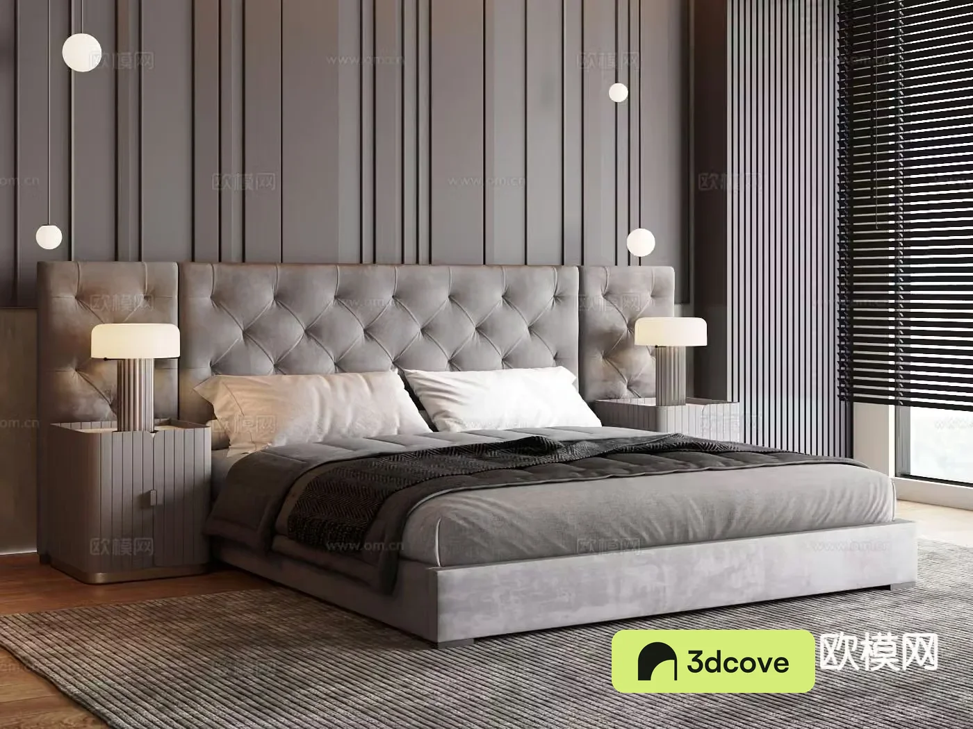 Italian double bed