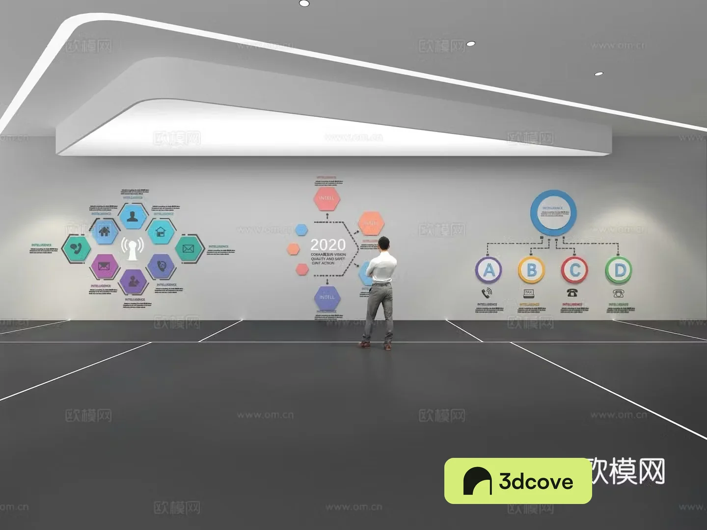 Cultural wall Corporate culture wall Display wall Education Exhibition hall Campus culture Corridor