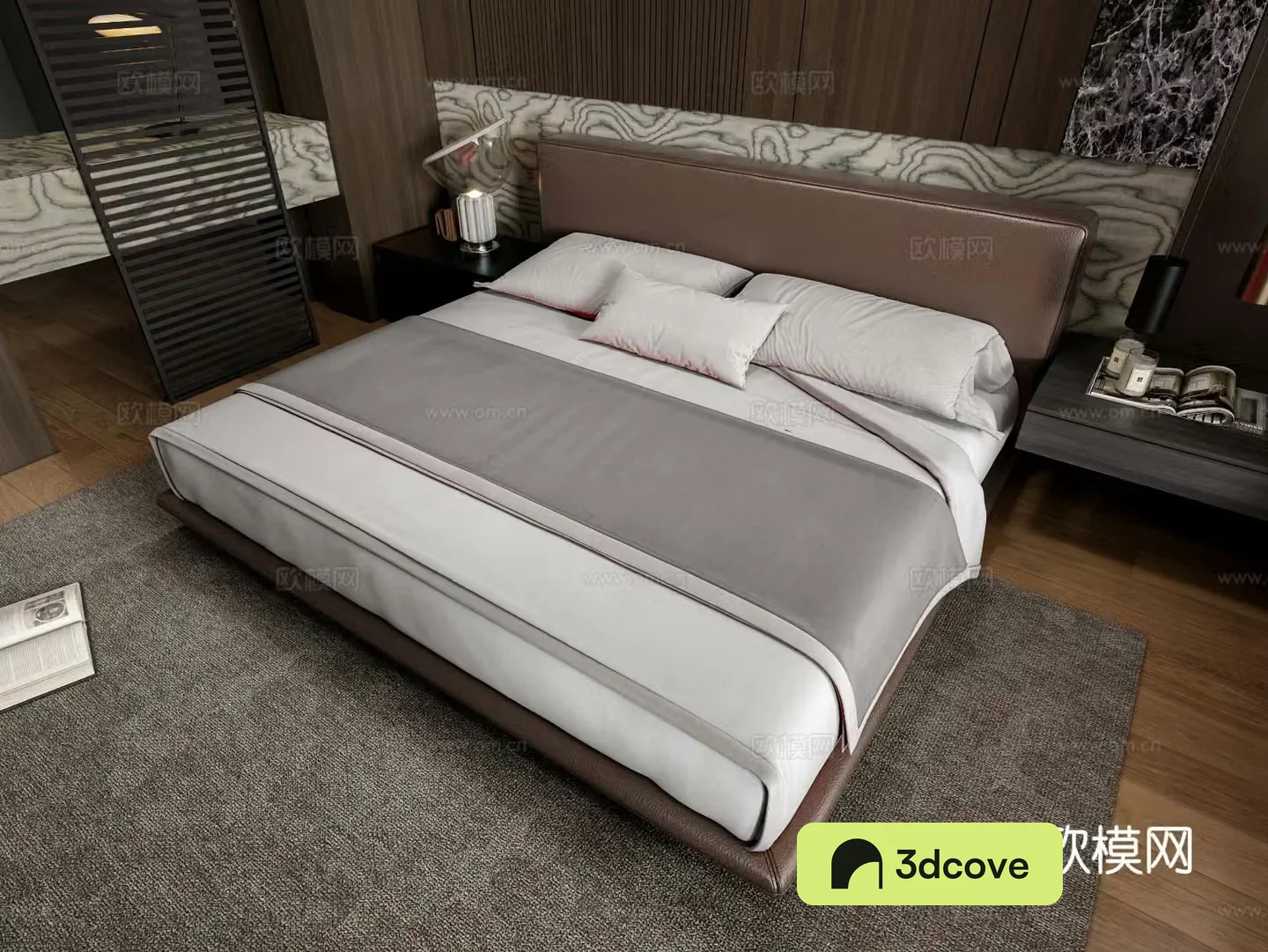 Italian double bed