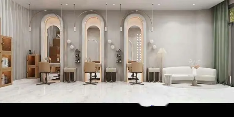Modern Salon 3D Model – 5676 – VRAY Render