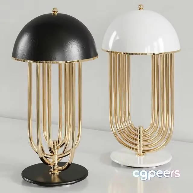 3ds Max Free – Turner Table lamp DELIGHTFULL