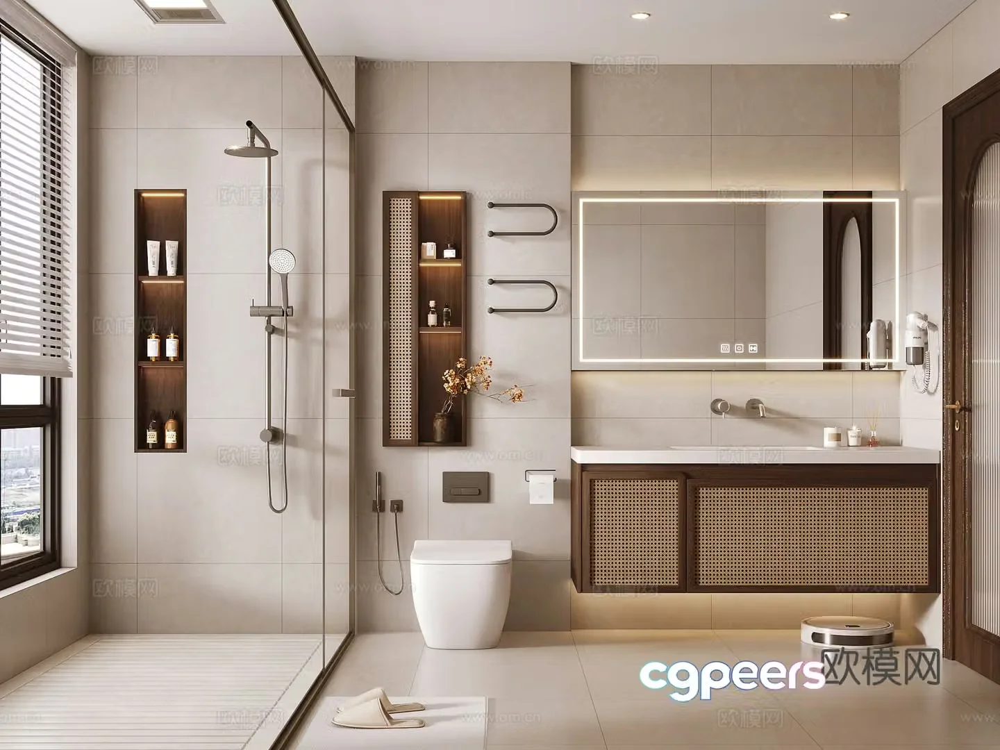 Wasabi Bathroom 3D Model