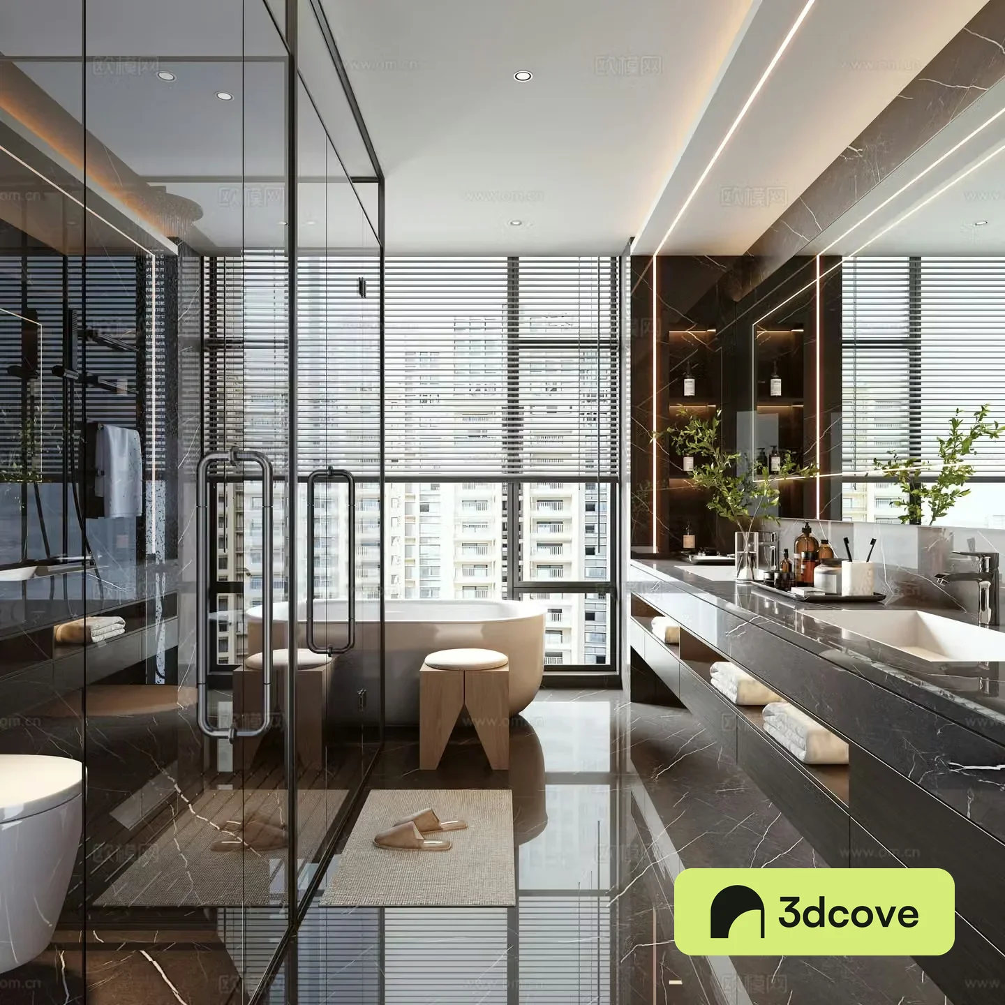 Modern bathroom