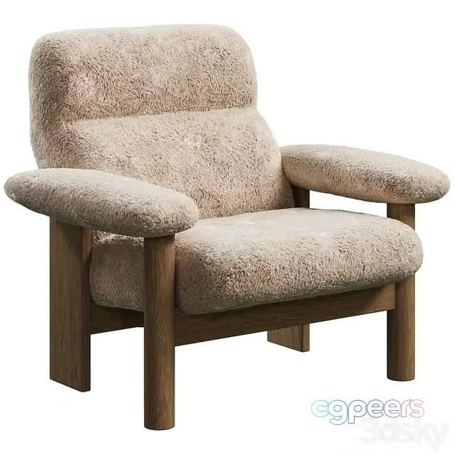 3ds Max Free – Armchair Brasilia by Audo