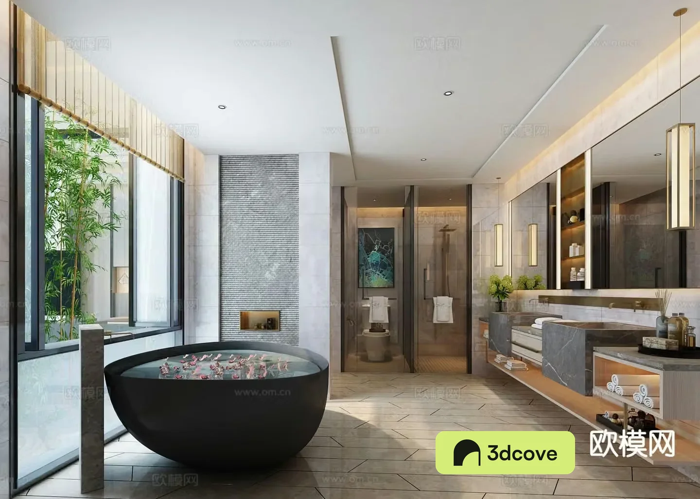modern bathroom toilet