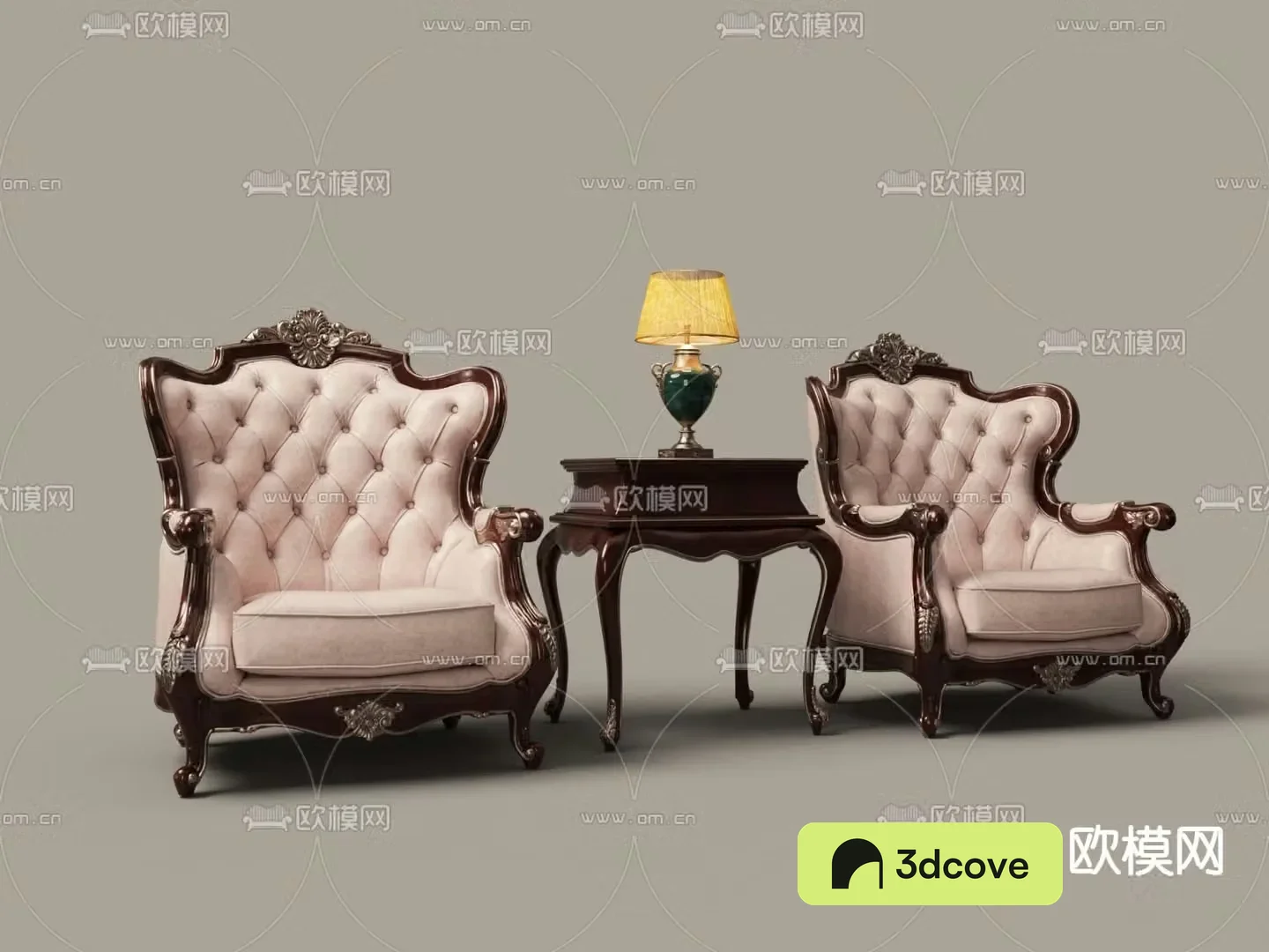 European carved sofa single sofa