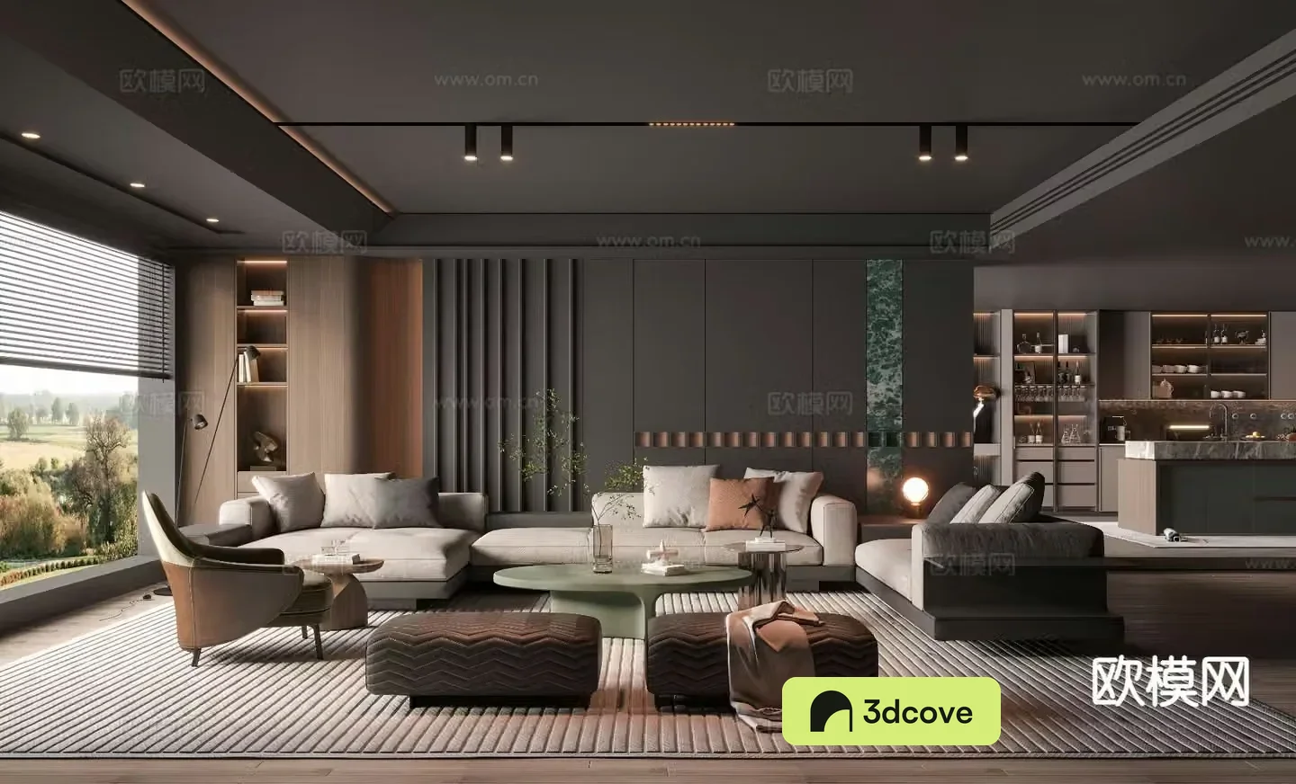 Light luxury living room