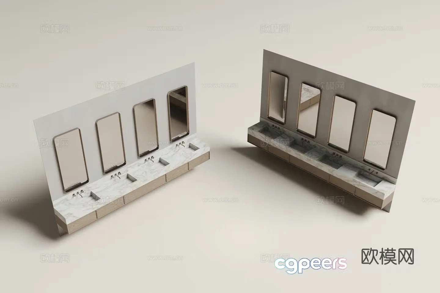 Modern wash basin wash basin 3d model