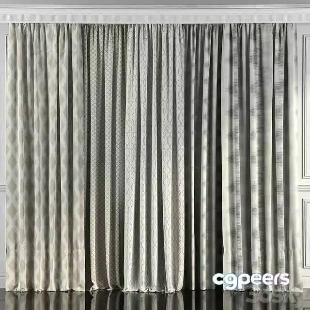 3ds Max Free – Curtains with window 49