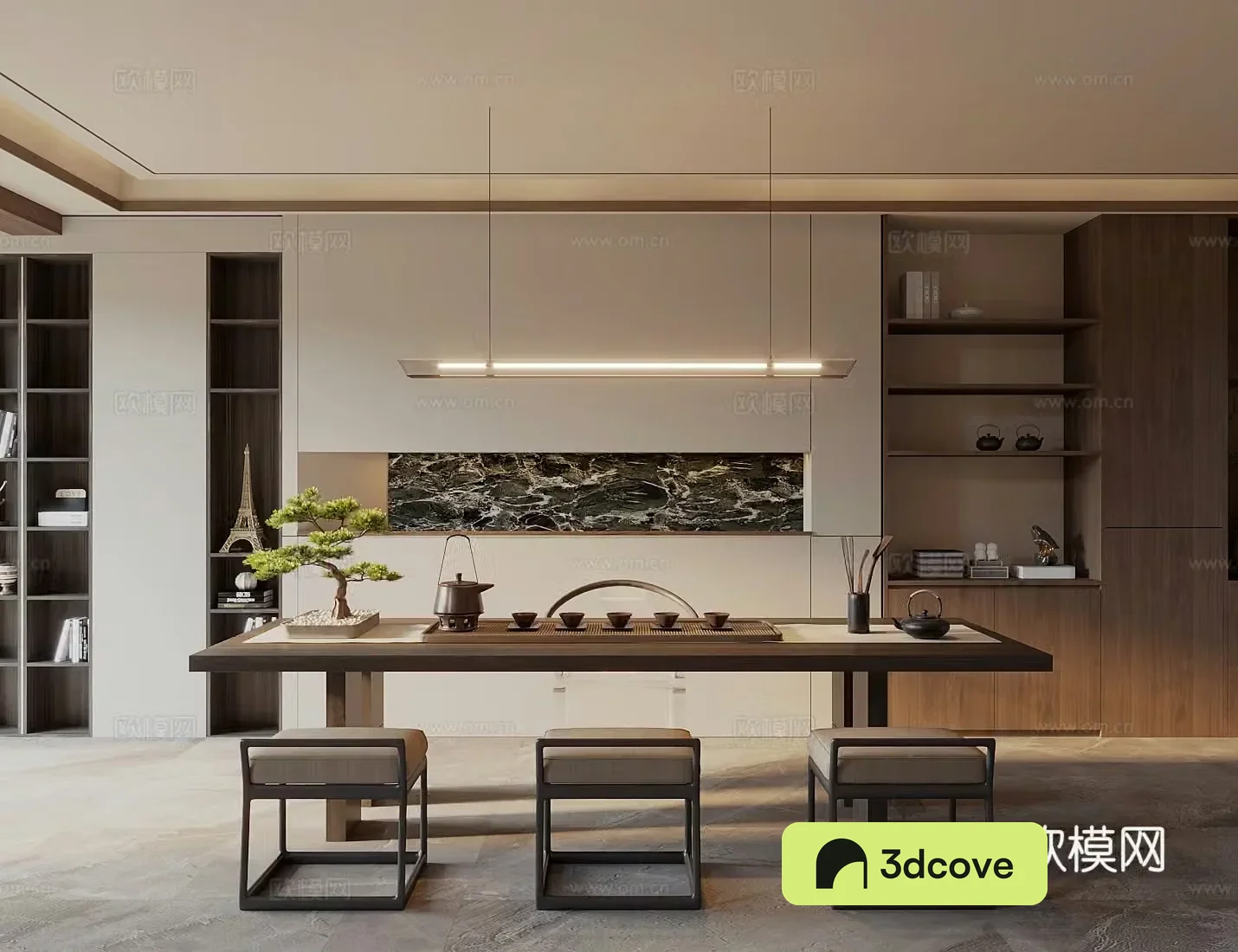 New Chinese tea room