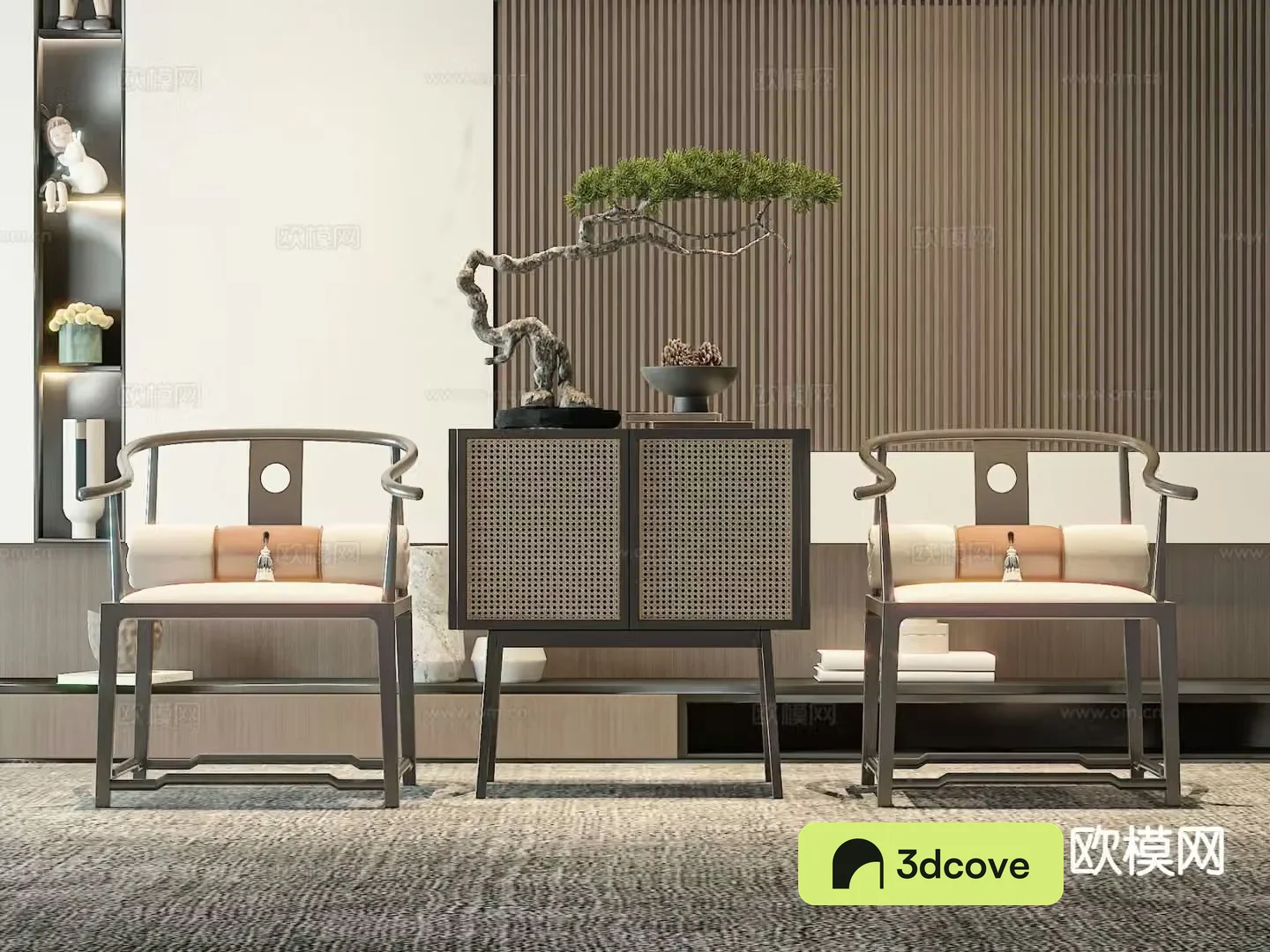 New Chinese style chair tea chair