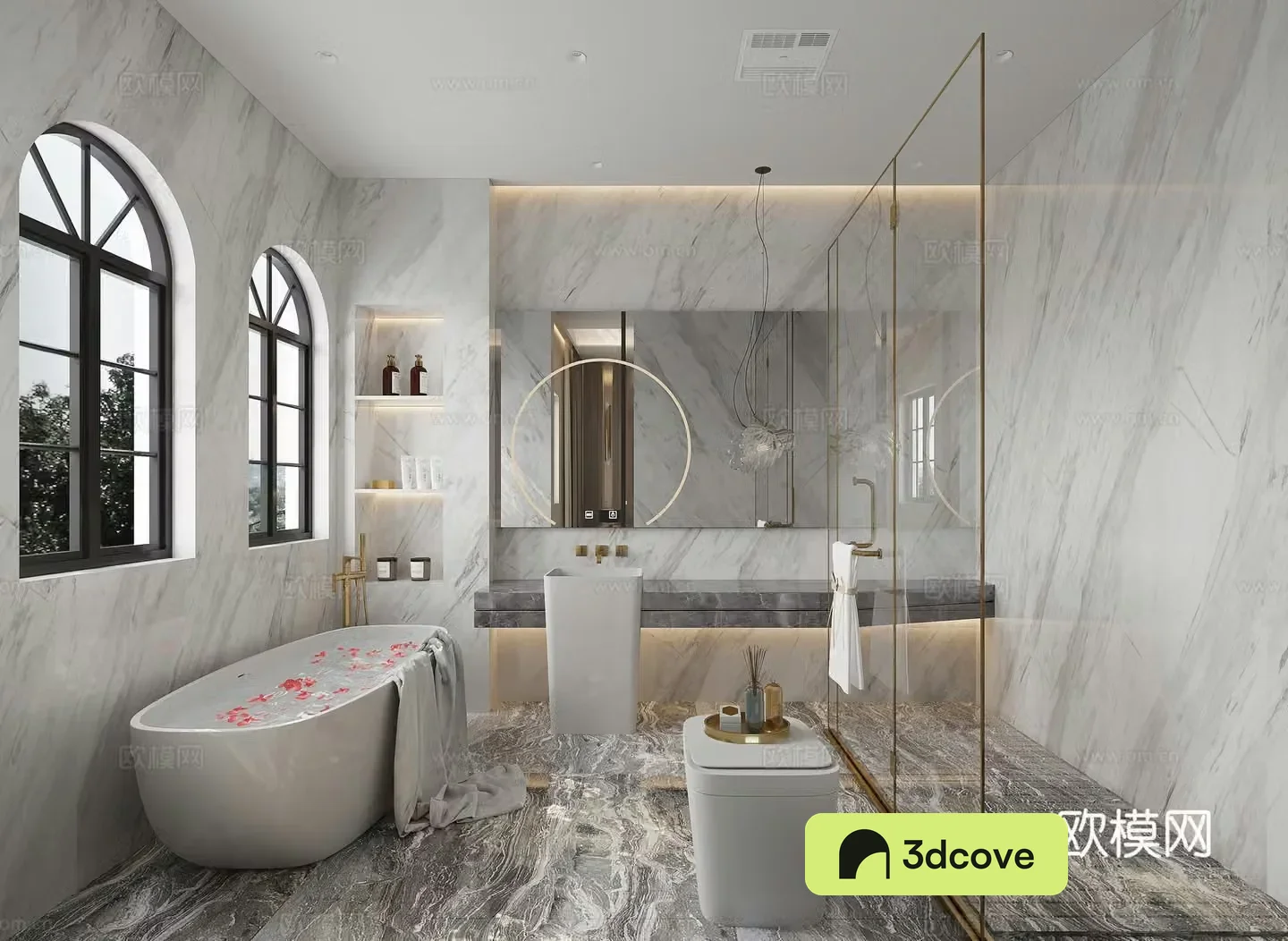 Modern bathroom