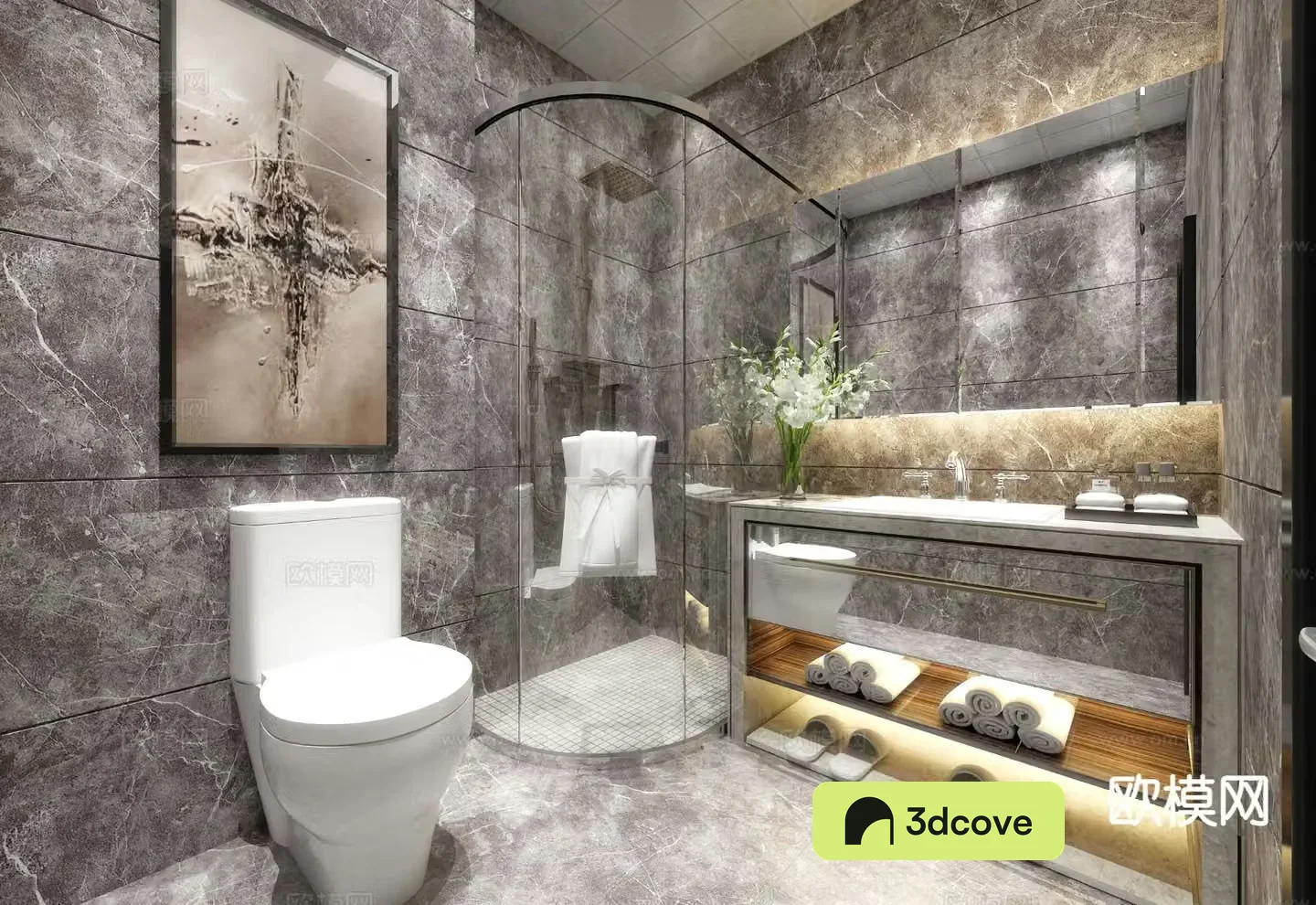 Modern bathroom