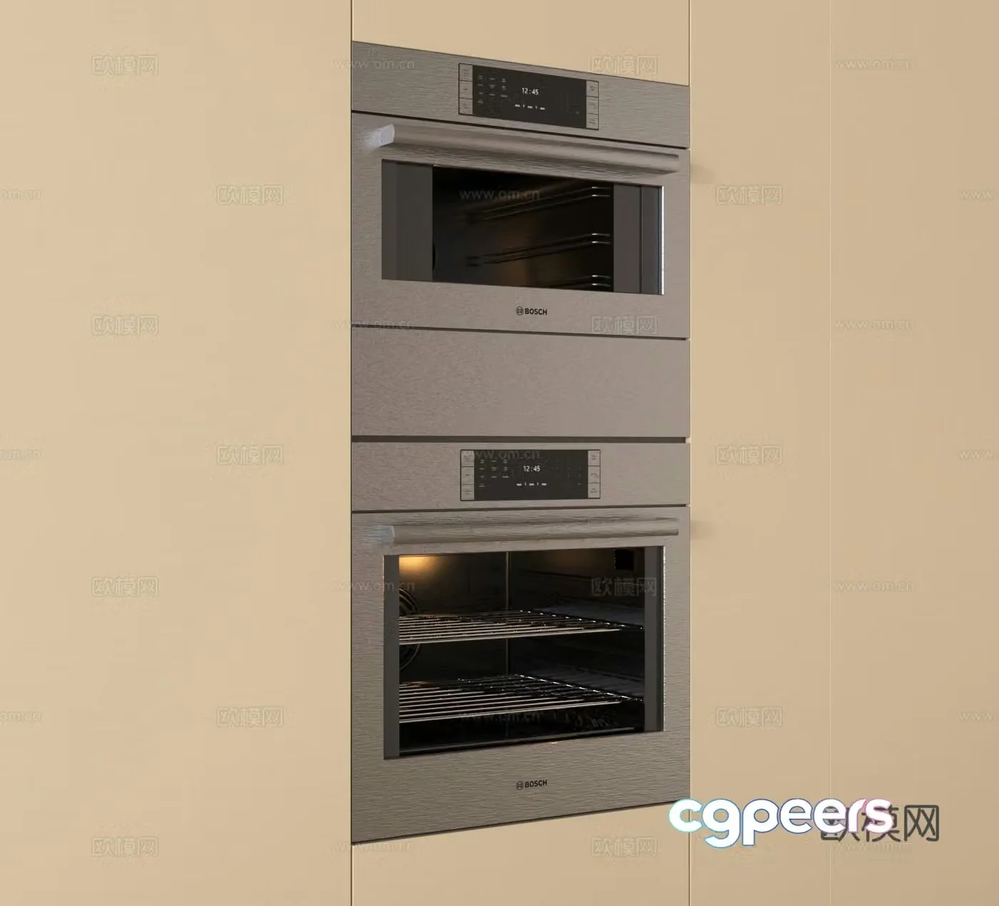 Oven Steaming and Baking Machine Steaming Box 3D Model