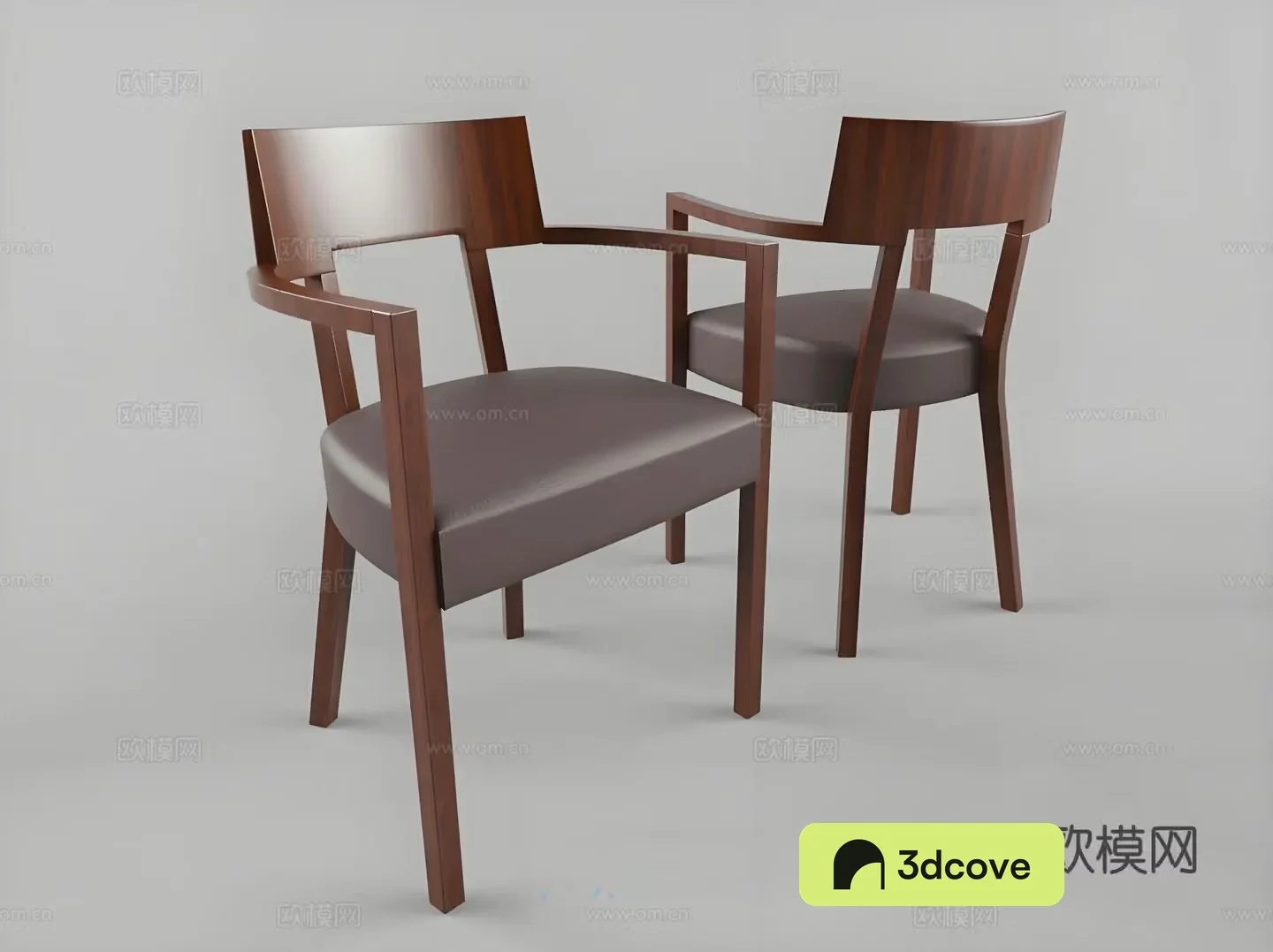Leisure chair solid wood chair dining chair tea chair armchair
