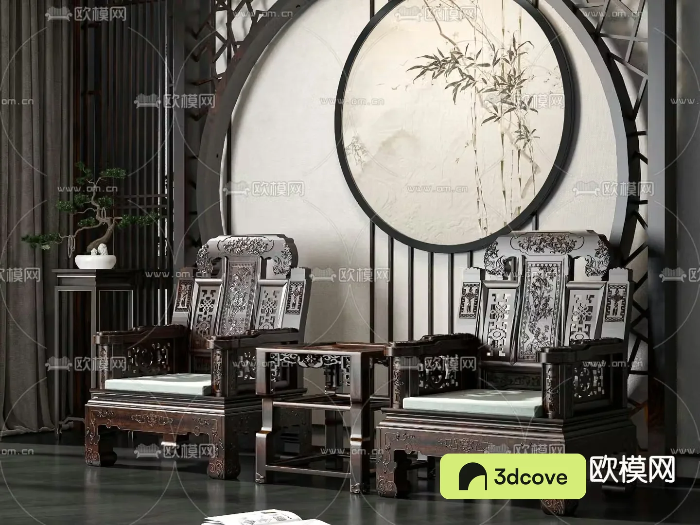 Chinese wooden chair leisure chair