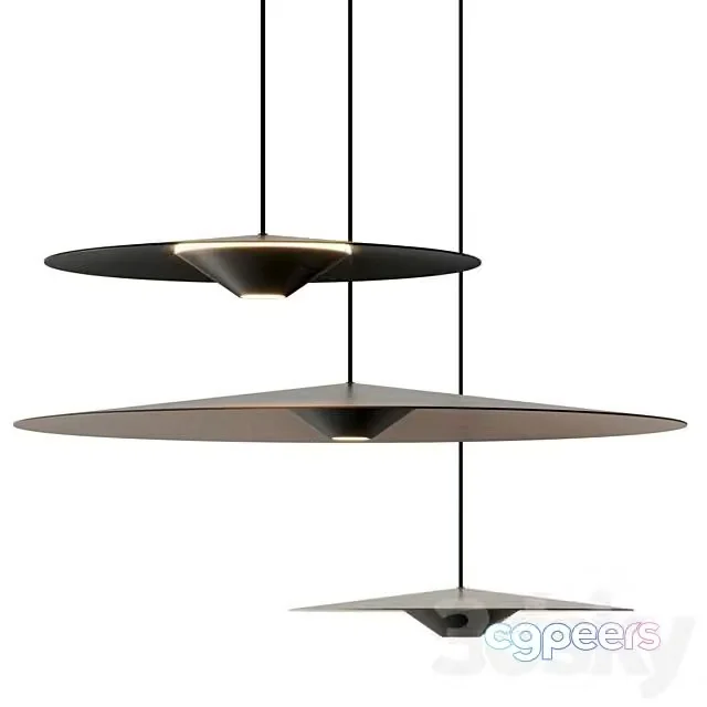 3ds Max Free – Diesel With Lodes UFO Pendant Lamps