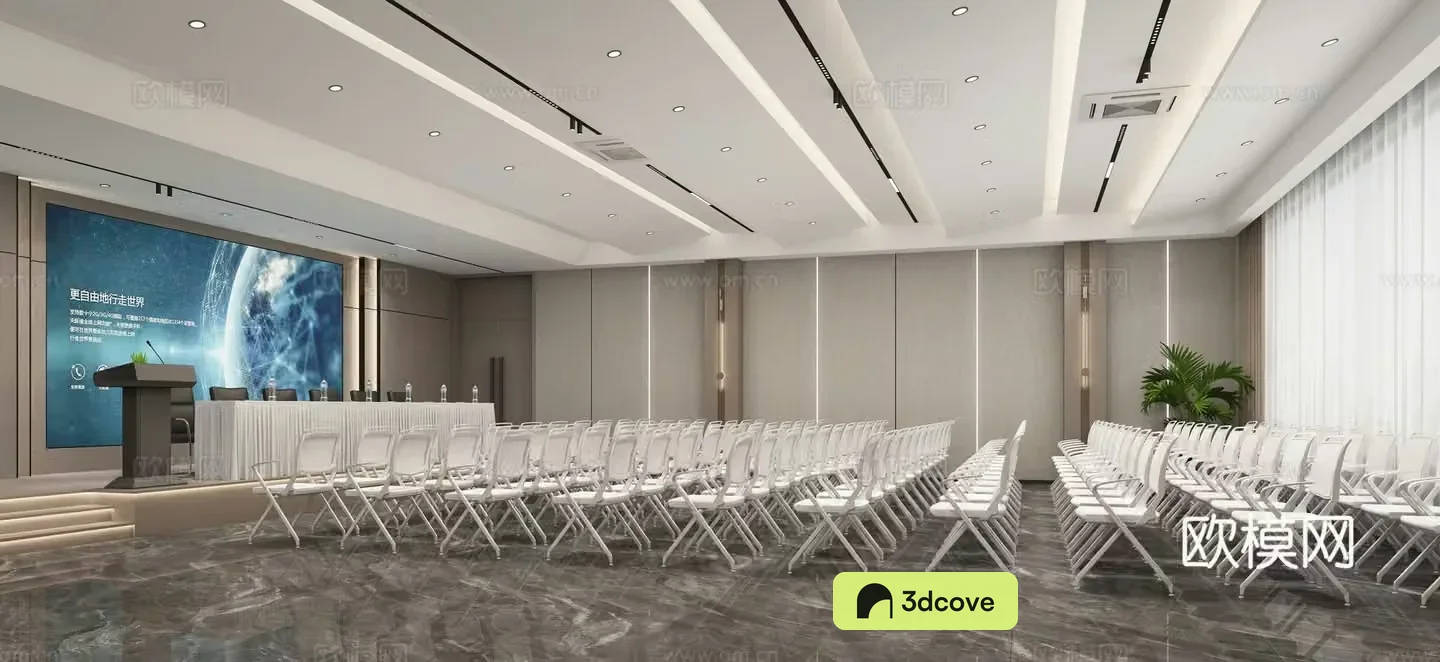 Modern conference room