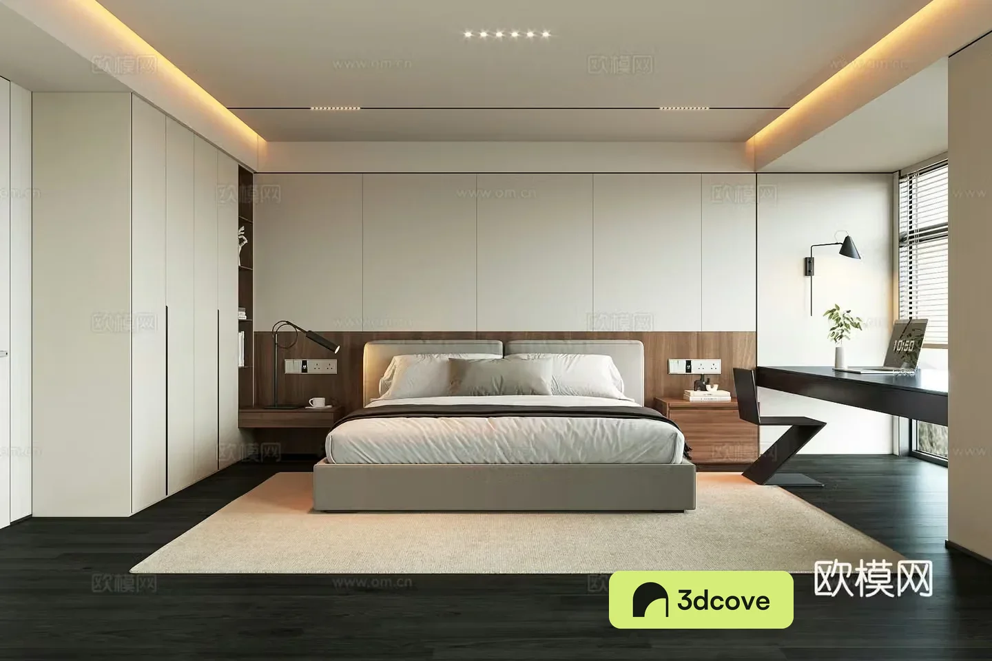 Modern bedroom