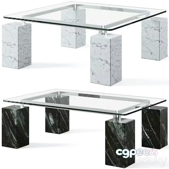 3ds Max Free – Dielle coffee table by Cattelan Italia