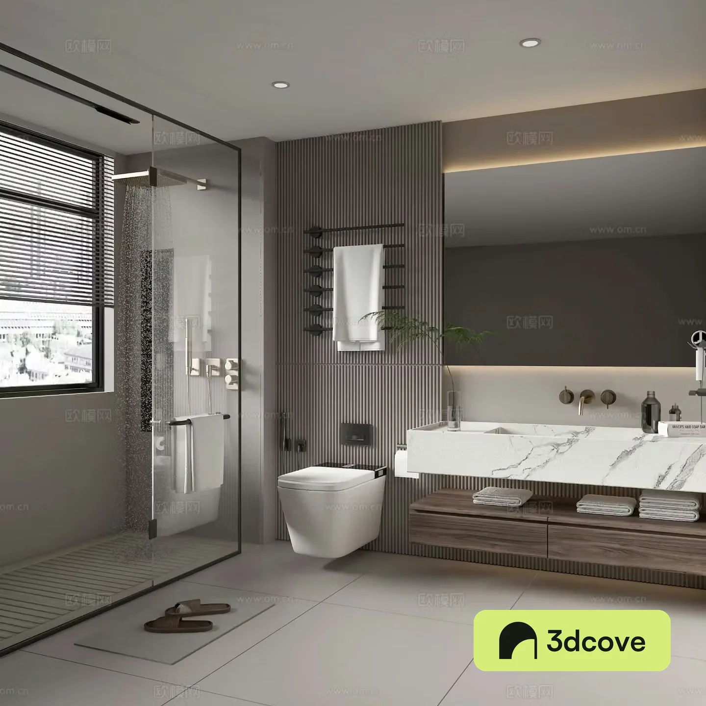 Modern bathroom