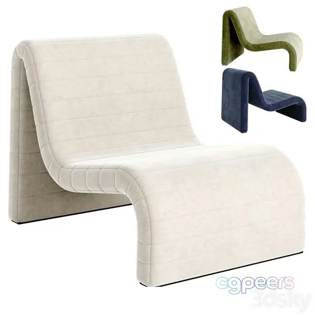 3ds Max Free – COCO REPUBLIC Zurich Occasional Chair