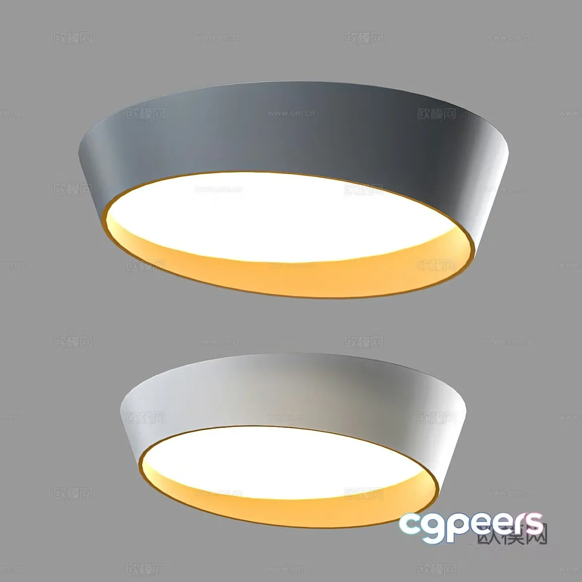 Modern children’s room ceiling light 3d model