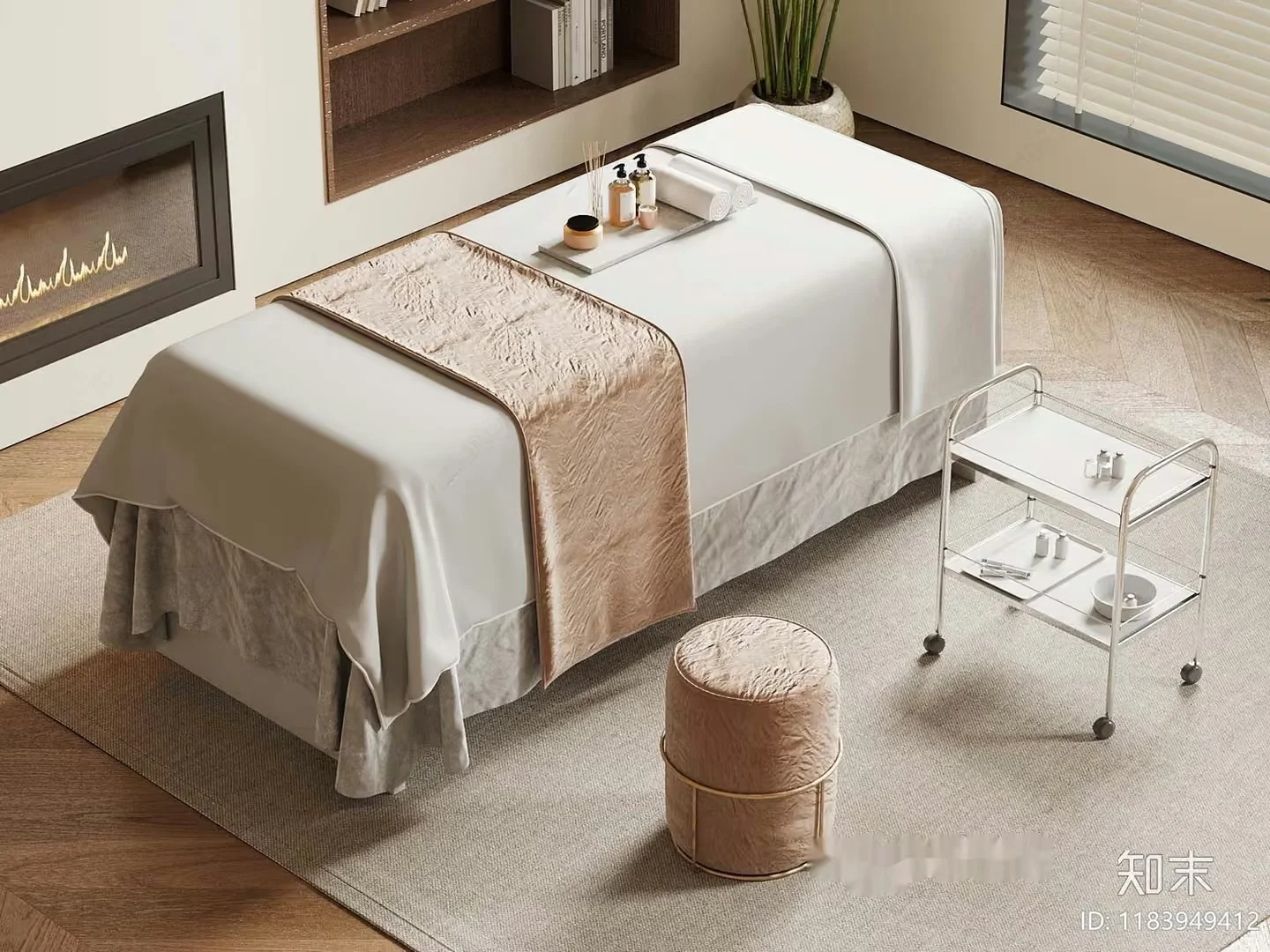 Modern Massage Room 3D Model – 11132 – VRAY Render