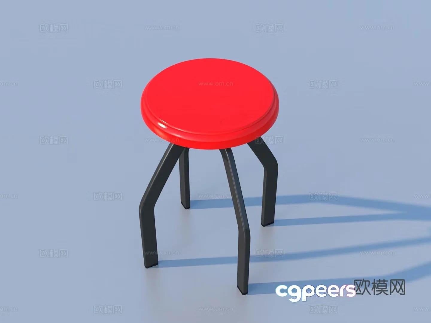 Stool Single Chair Chair Furniture 3d Model