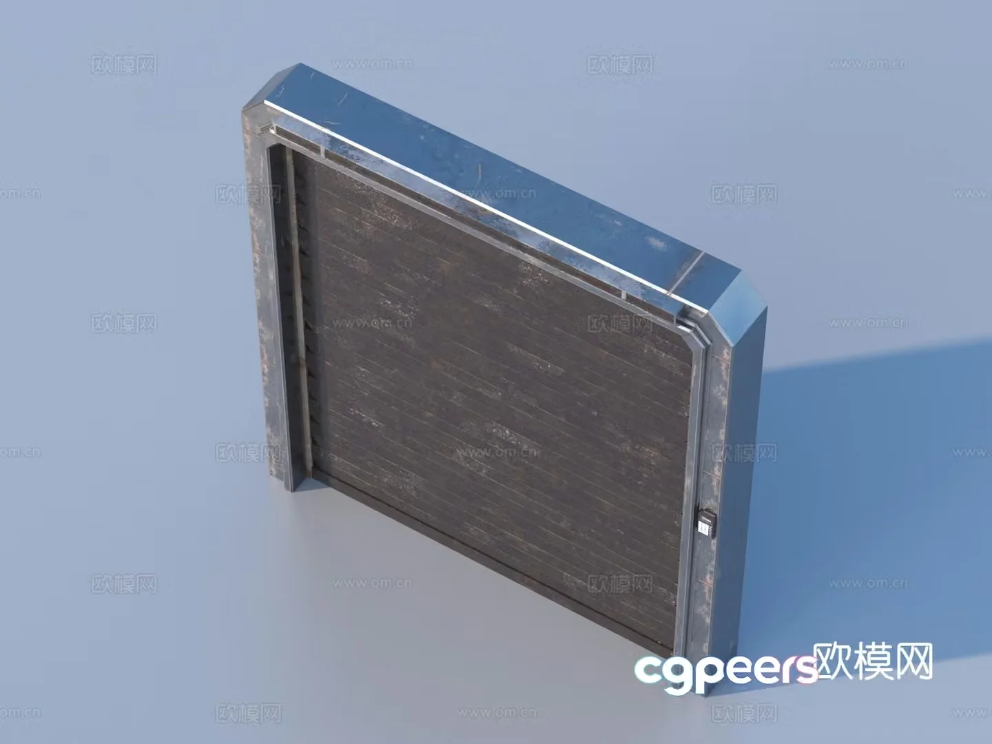 Door Iron Door Door 3D Model