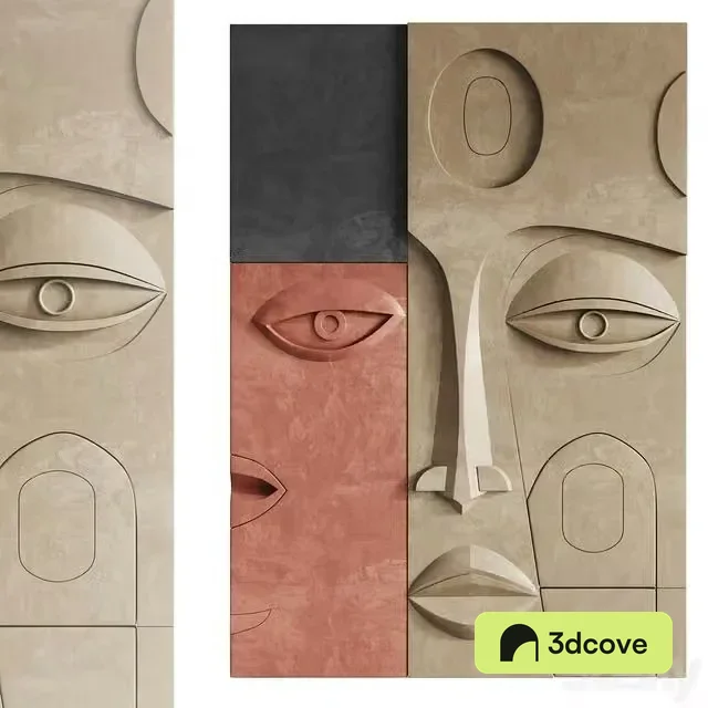 Wall Decor Faces