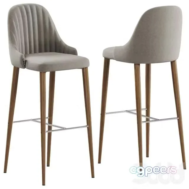 3ds Max Free – Deephouse Bary Barstool