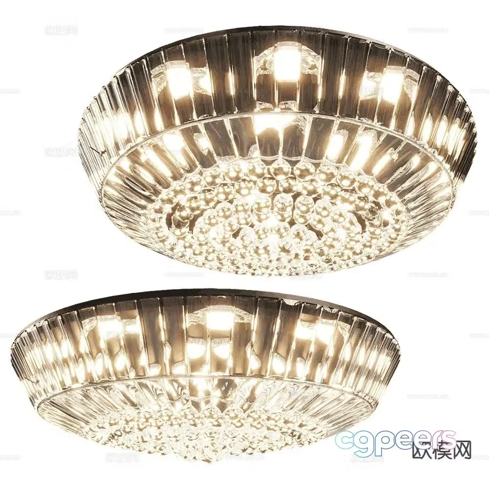 Maxlight light luxury ceiling lamp 3d model