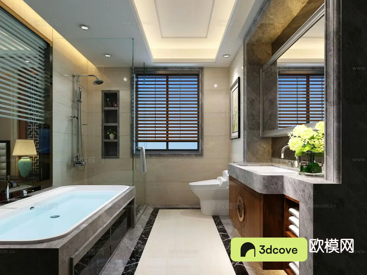 New Chinese style bathroom