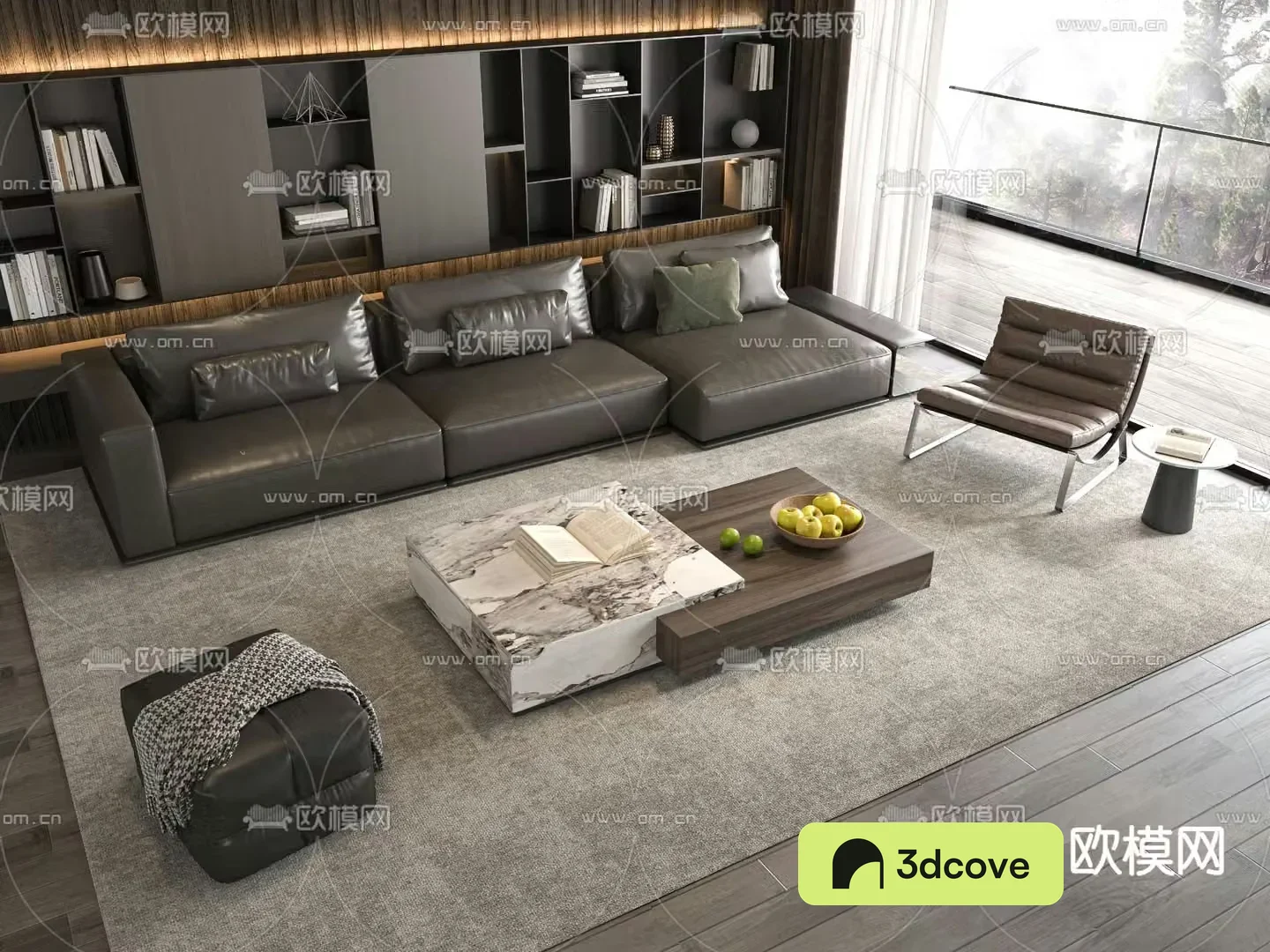 Italian sectional sofa