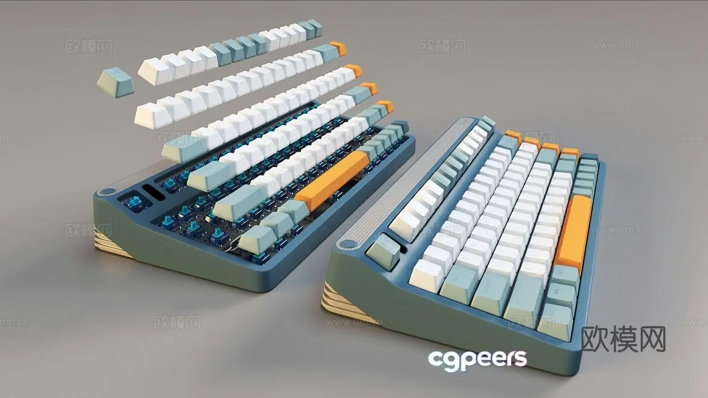 Keyboard 3d model