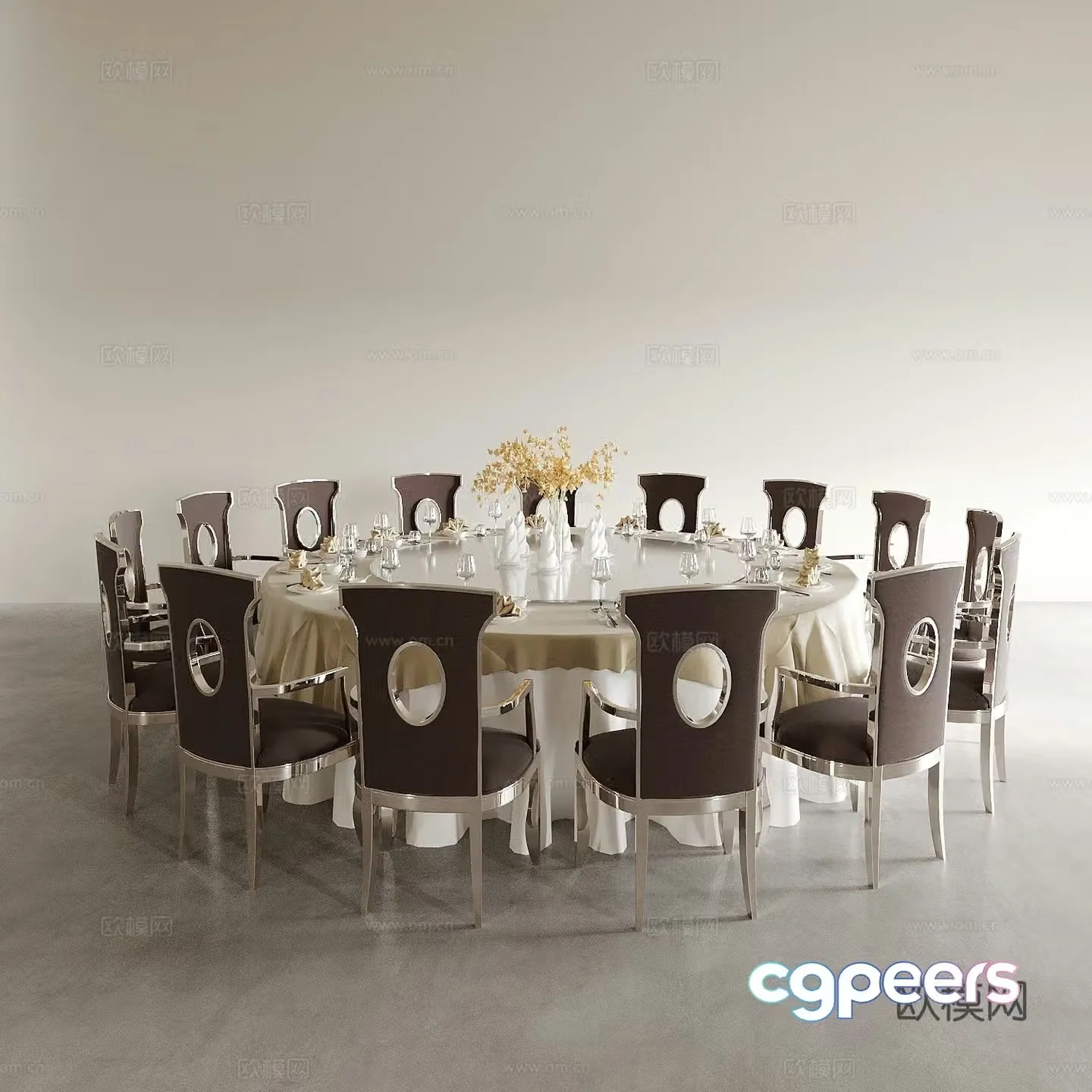Dining table and chairs living and dining table and chairs dining table and chairs wine table and chair combination round wine table and chair 3D model