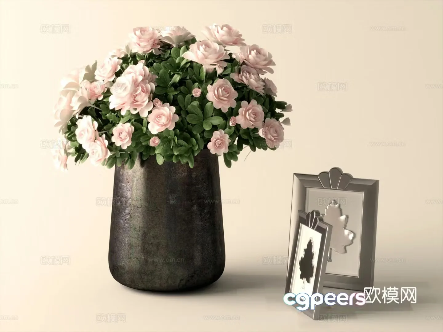 Modern flower 3d model