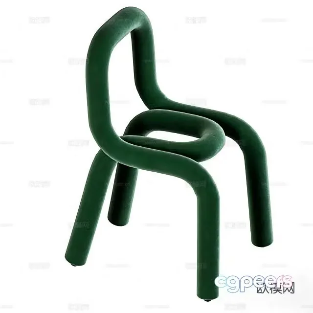 Creative chair dining chair 3d model