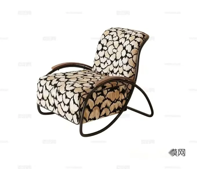 A Vintage Armchair 3D Model – 13814 – CORONA Render