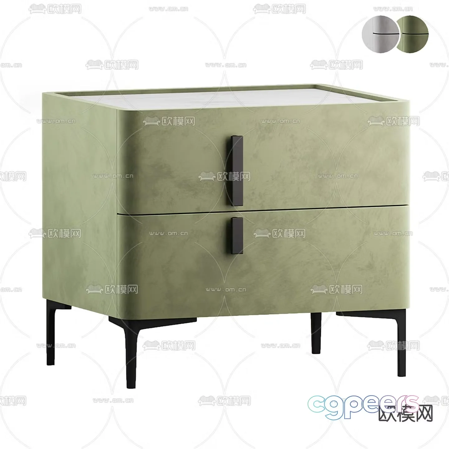 bedside table 3d model