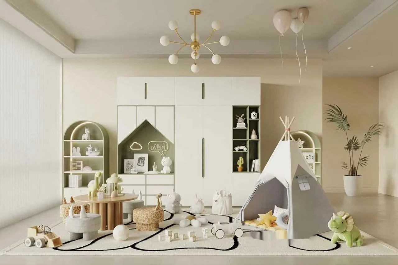 Modern Playroom 3D Model – 11415 – VRAY Render