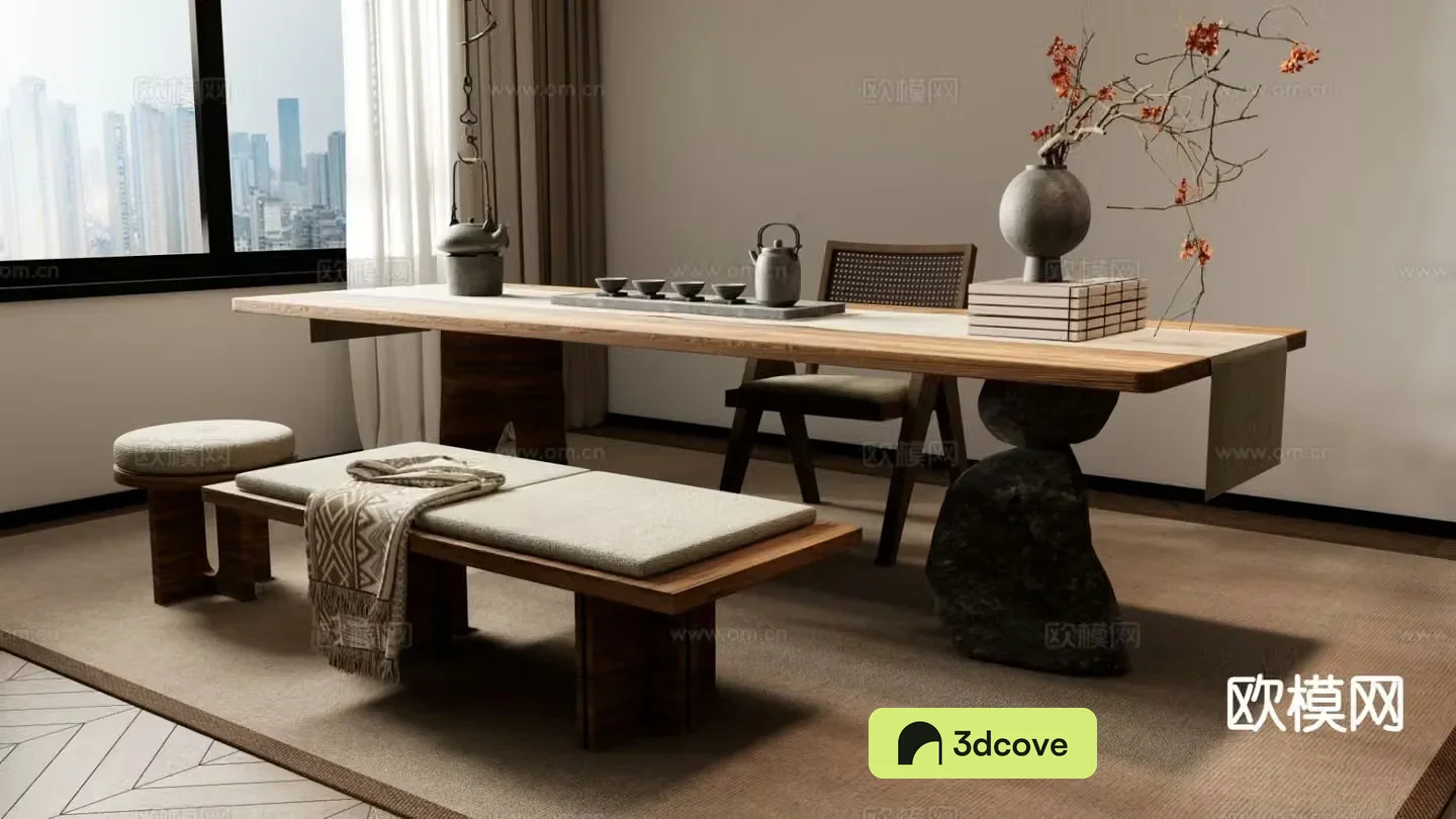 New Chinese style tea table