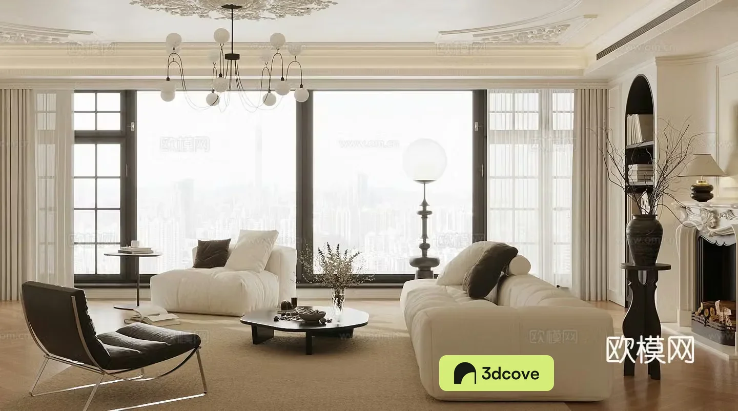 French living room