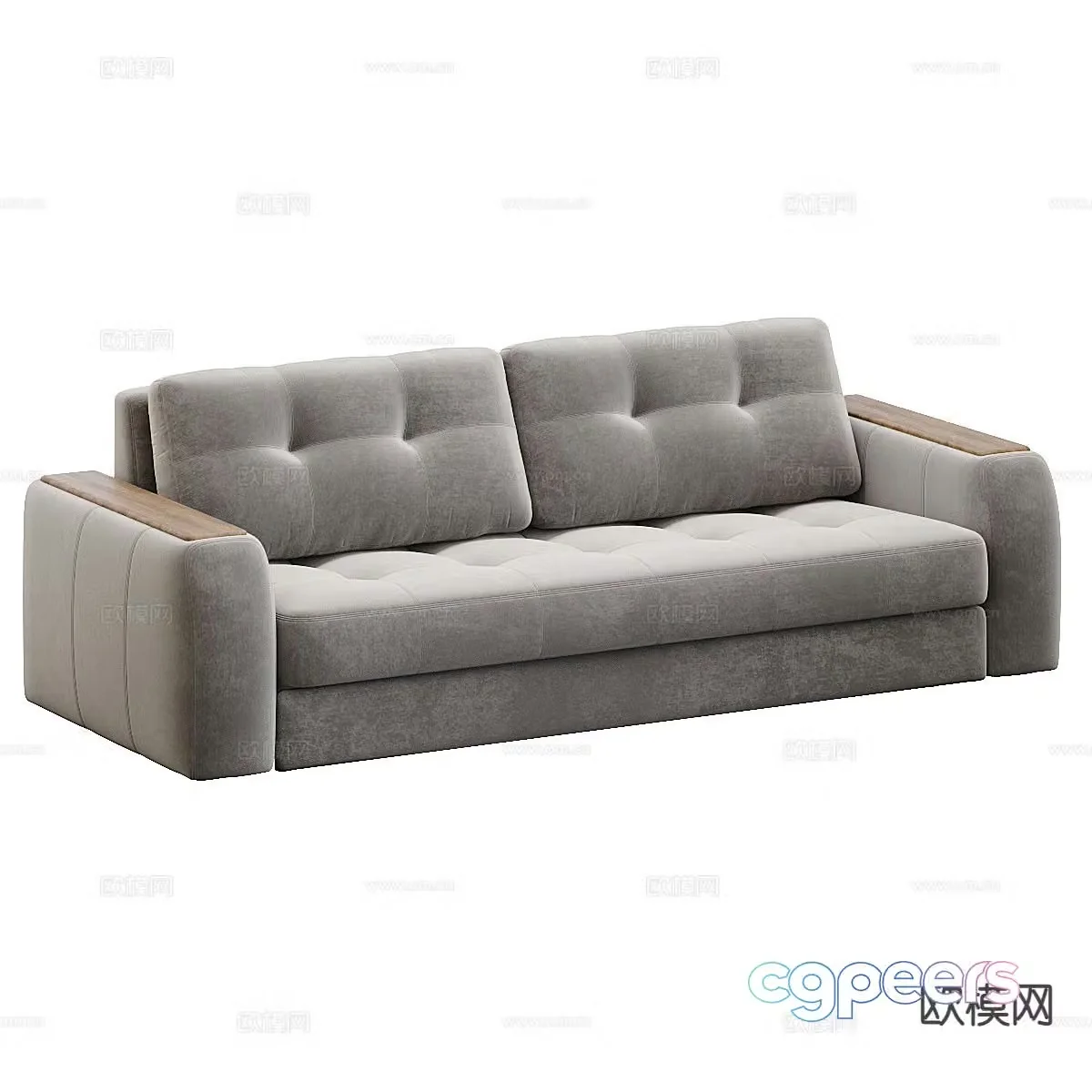 Modern love sofa 3d model