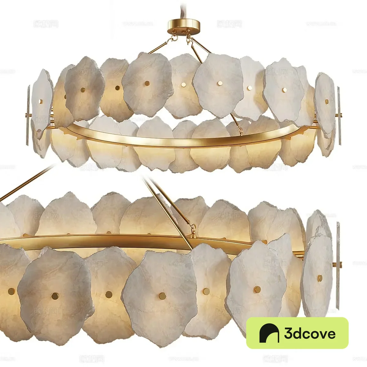 Light luxury wind chandelier