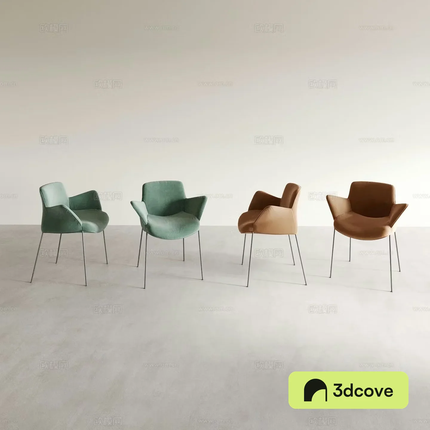 Modern dining chair tea chair leisure chair