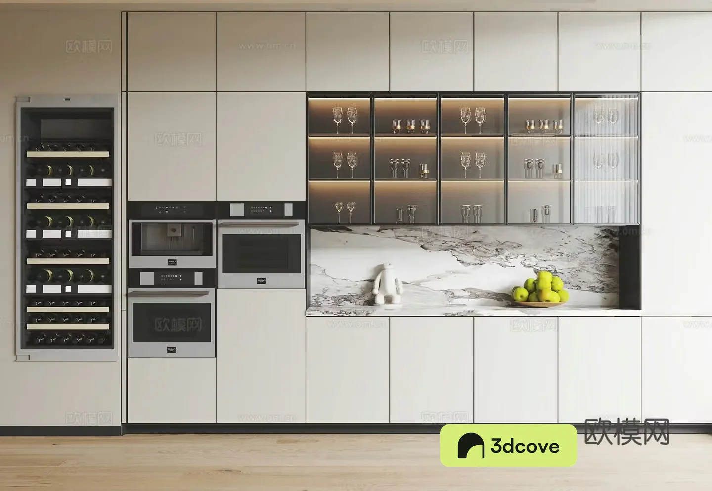 Modern wine cabinet
