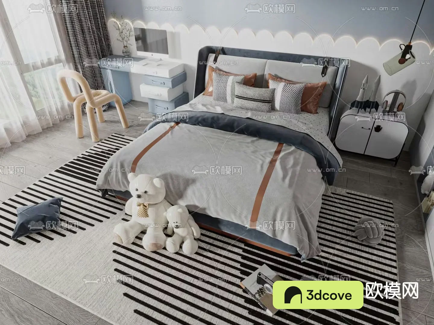 Modern children’s bed
