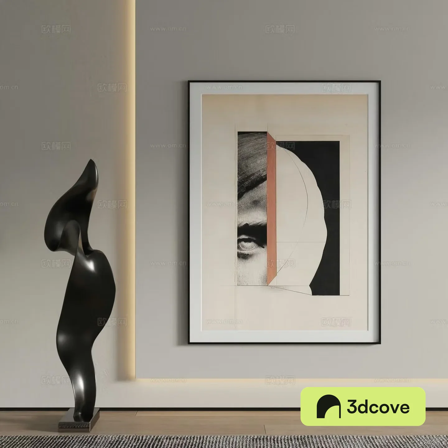 Decorative painting abstract painting hanging painting